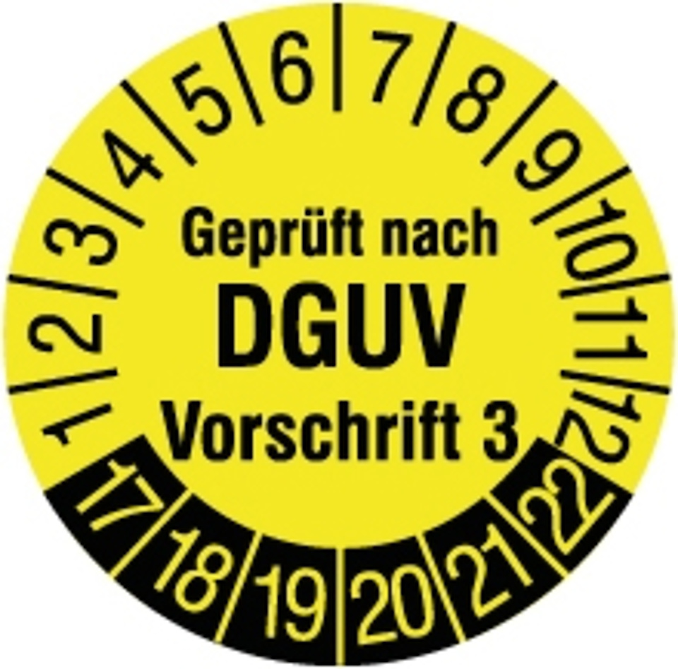 DGUV Vorschrift 3 bei Kakuschke & Luft GmbH in Gera