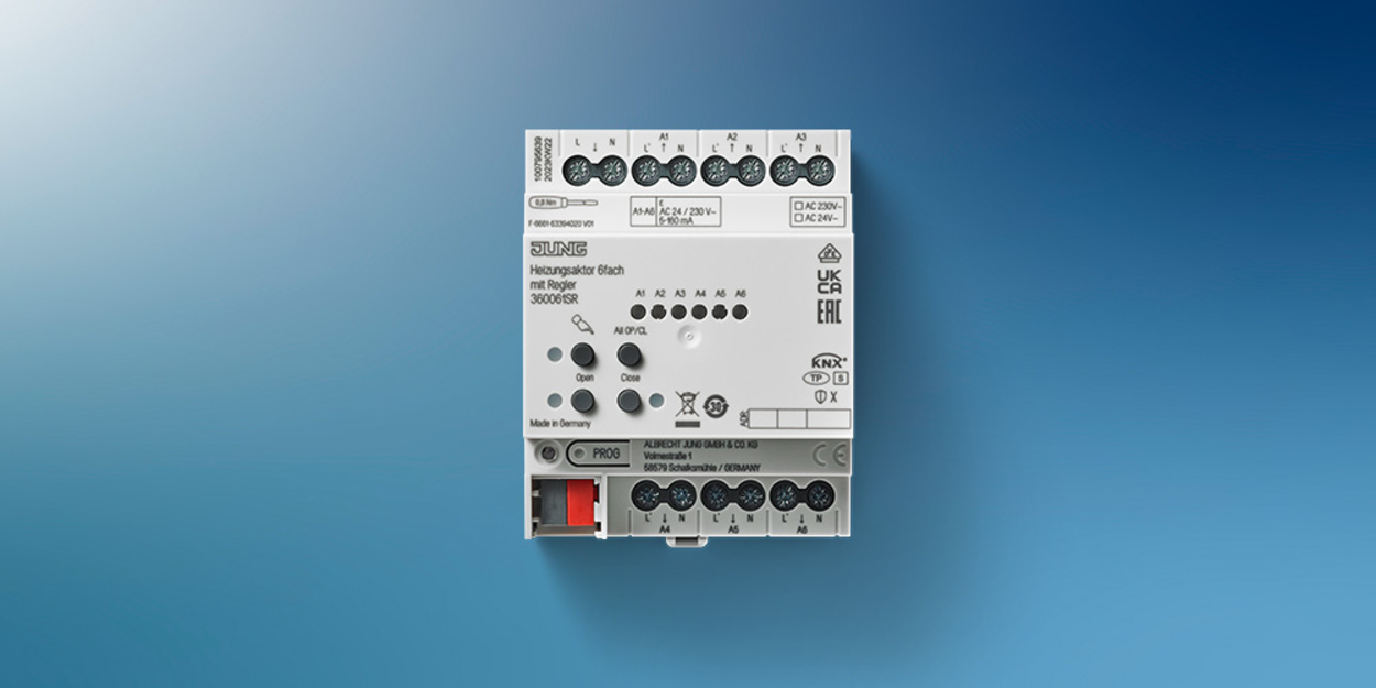 KNX Heizungsaktor 6-fach bei Kakuschke & Luft GmbH in Gera